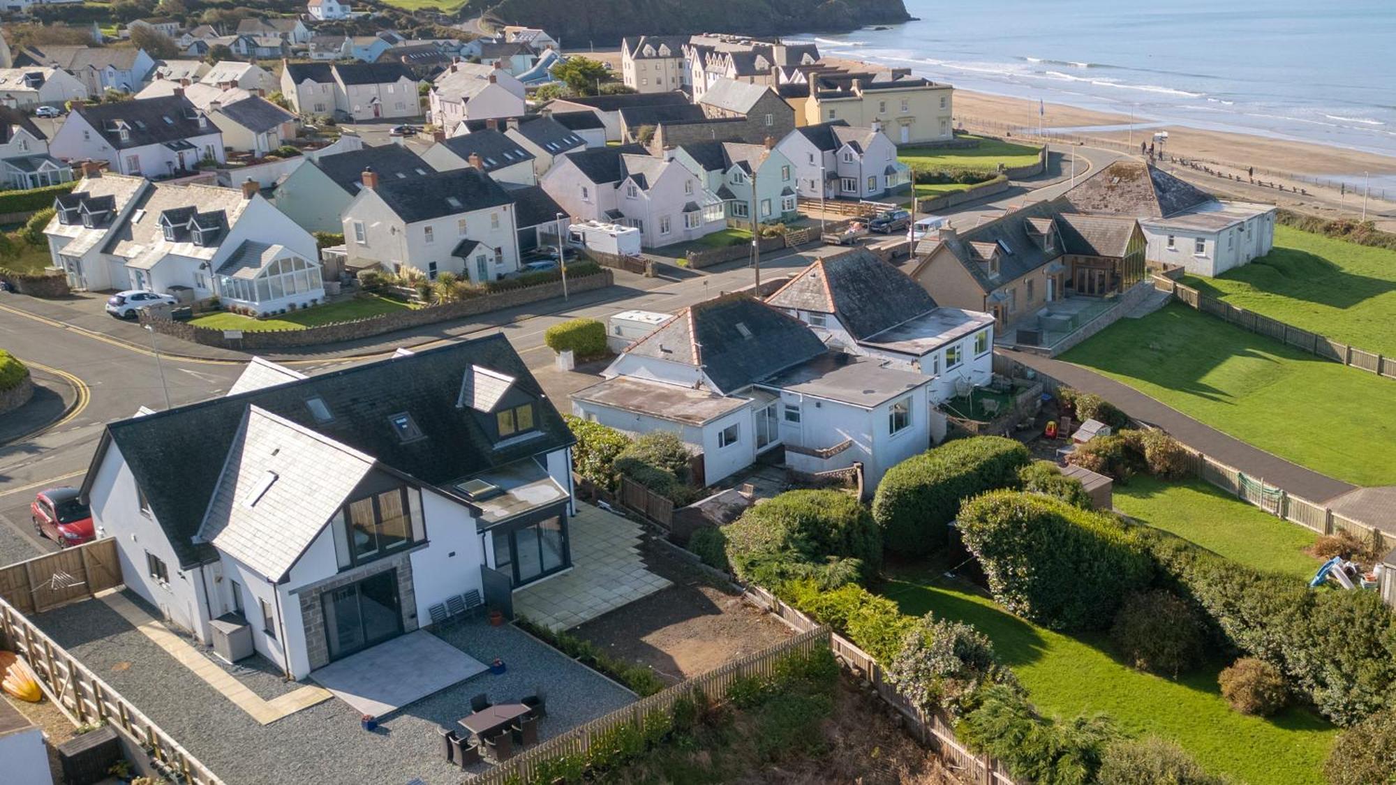 Seacliff, Broad Haven. Villa Luaran gambar